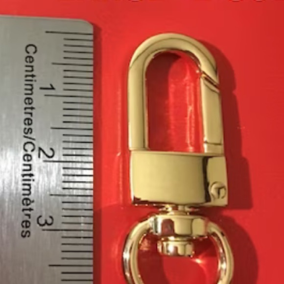 Crossbody Purse Strap Diamond Cut Light Gold Chain with Clasps - Picture 5 of 8